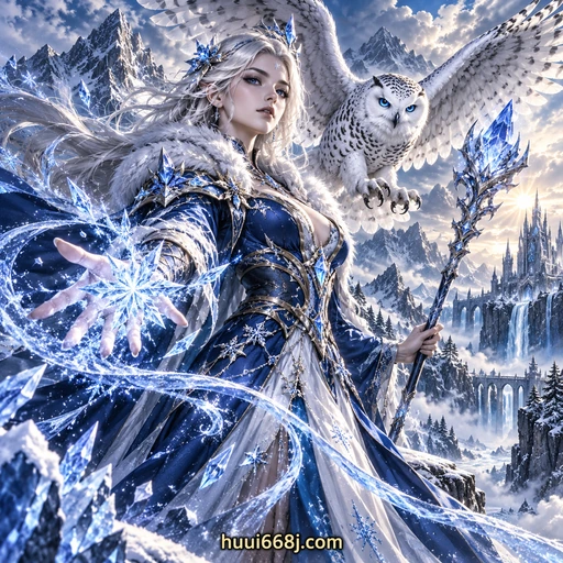 Ilustrasi fantasi mitologi huui668 — huui668j.com